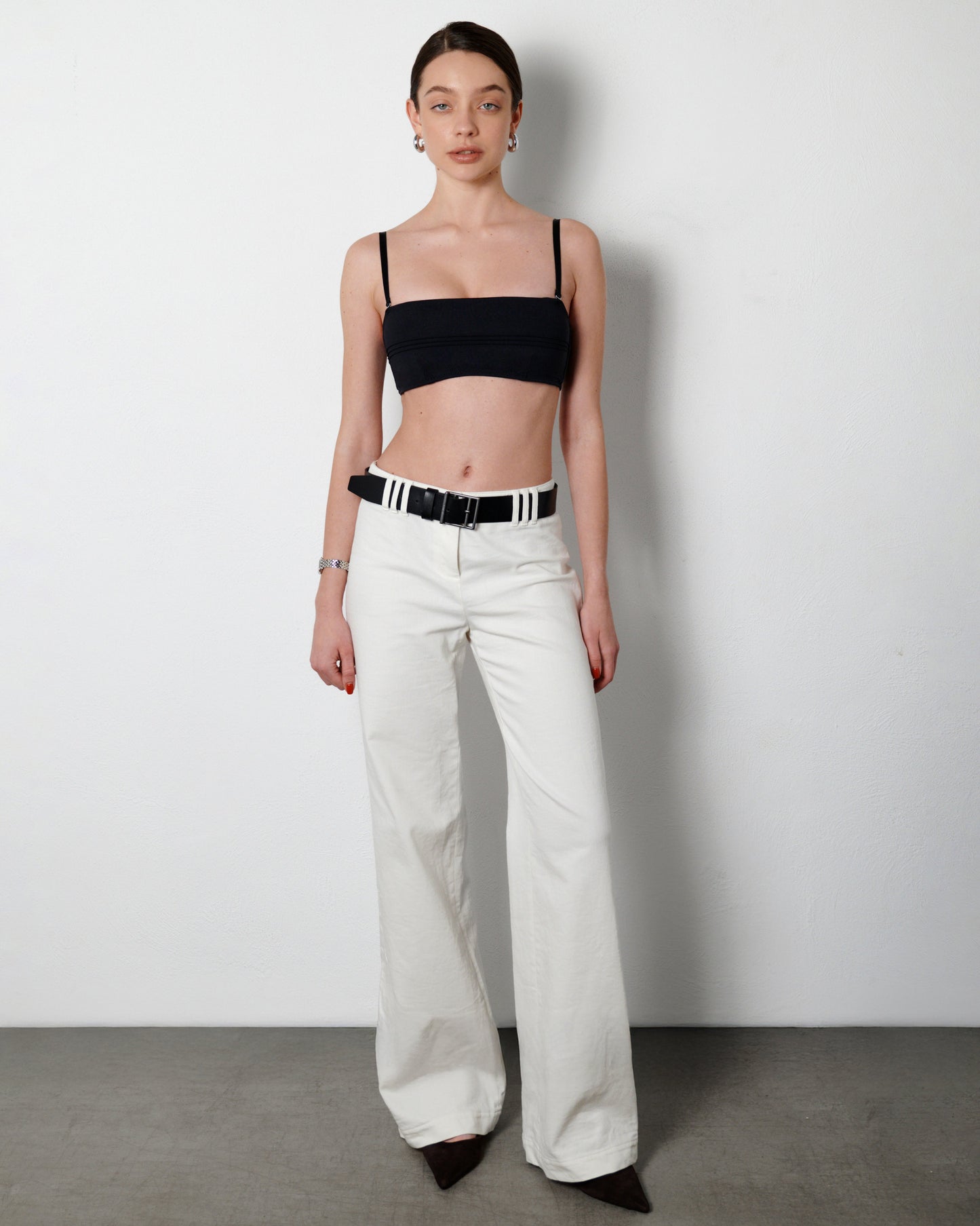 NAOMI trousers white
