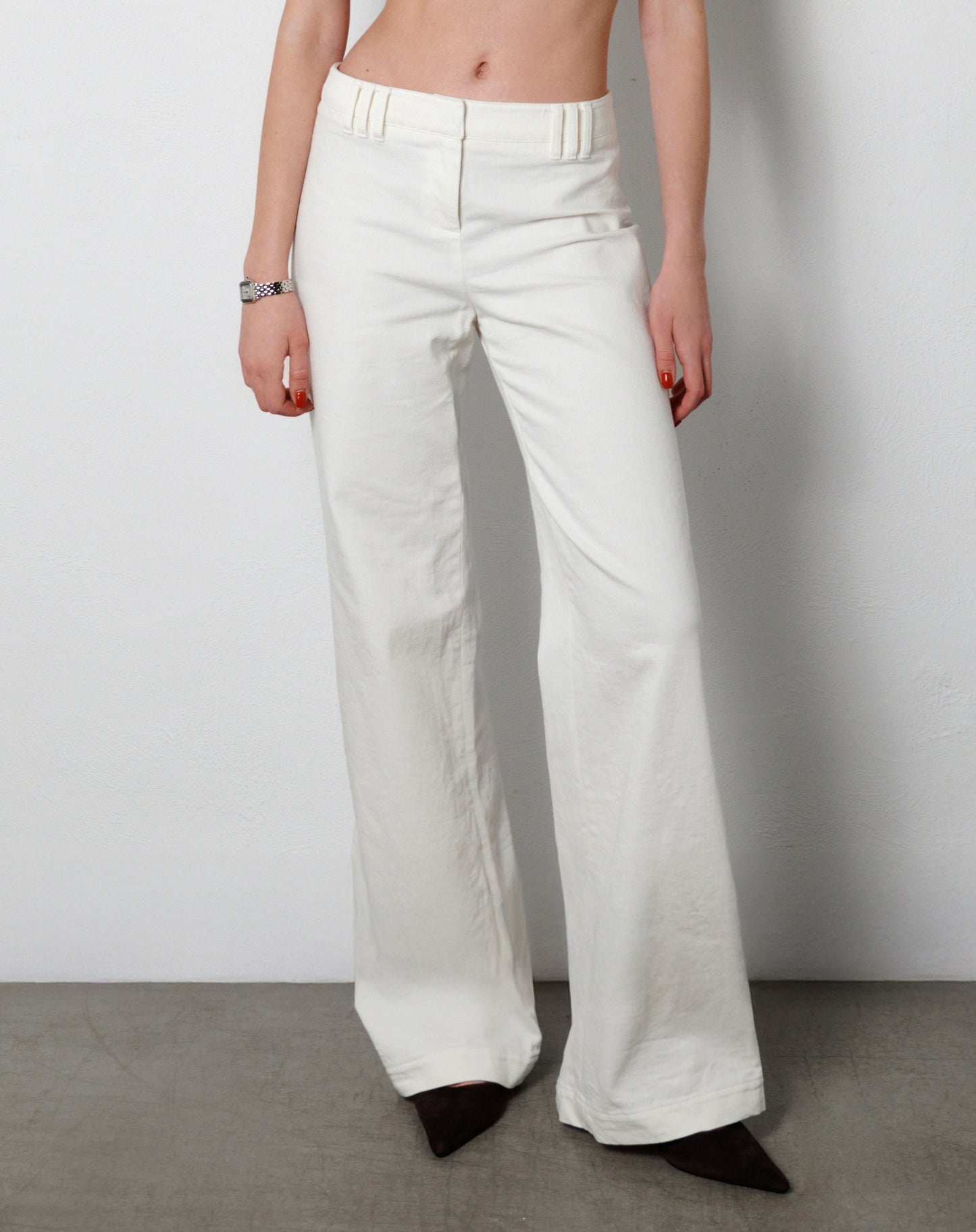 NAOMI trousers white