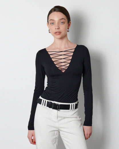 JENNIFER longsleeve black