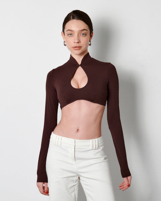 CHLOE top plum
