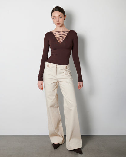 JENNIFER longsleeve plum