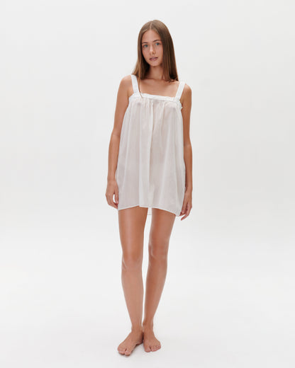OLIVIA dress in white