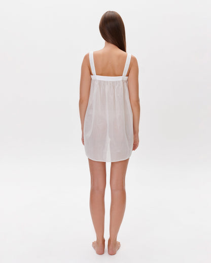 OLIVIA dress in white
