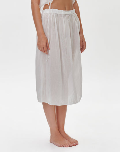 OLIVIA skirt in white